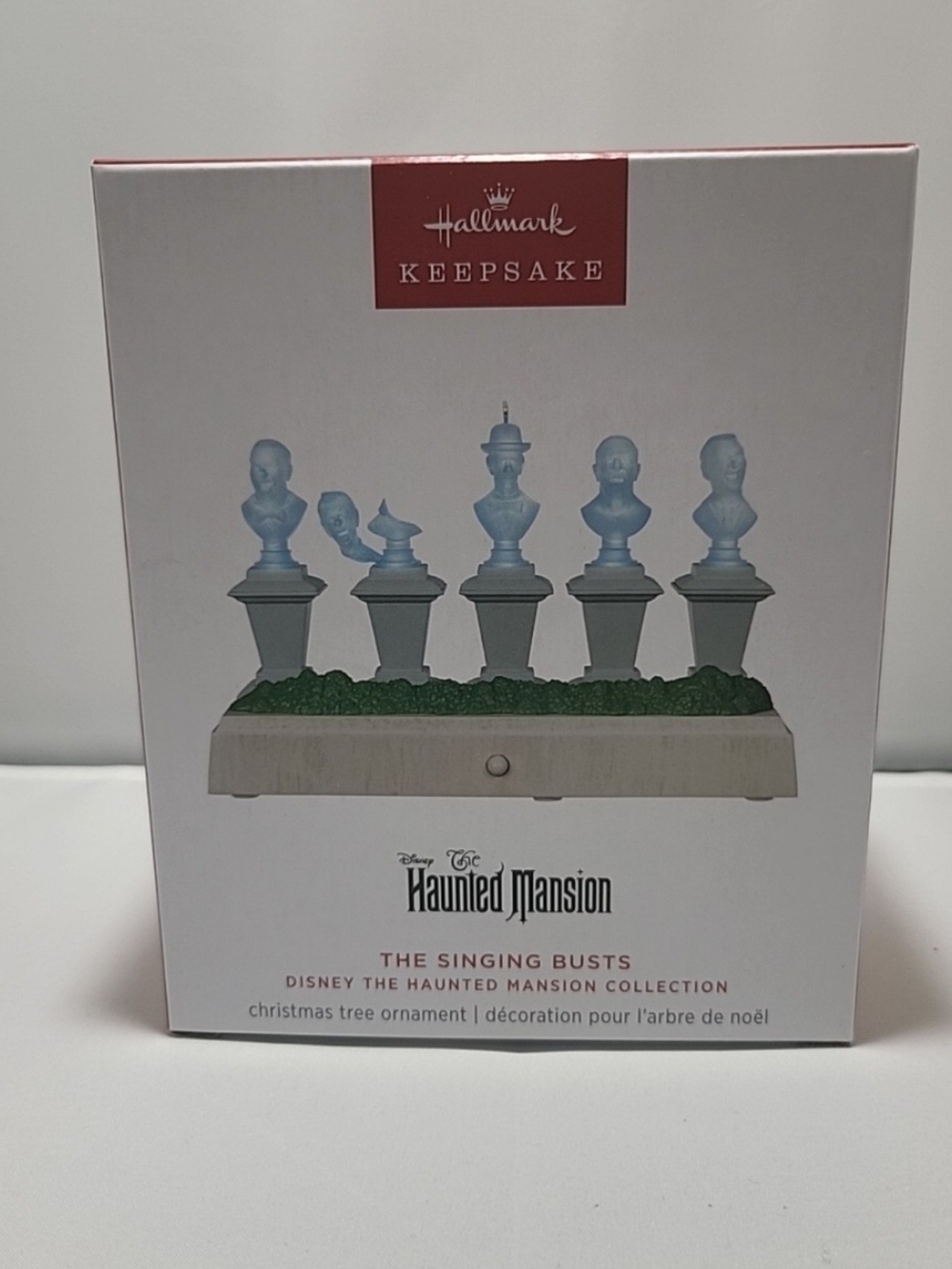 Hallmark Keepsake Disney The Haunted Mansion The Singing Bust Ornament (Y2)